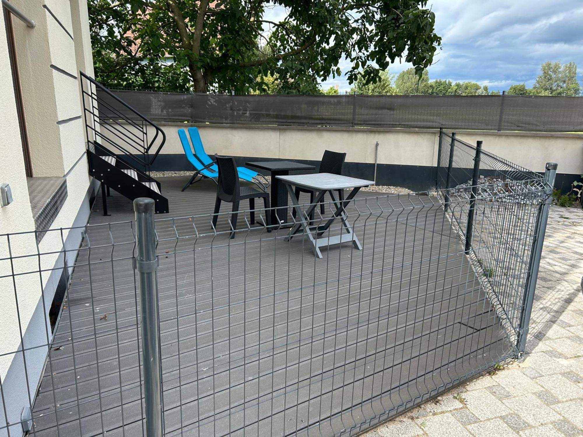 Charmant Studio Avec Terrasse Ebersheim Exterior foto